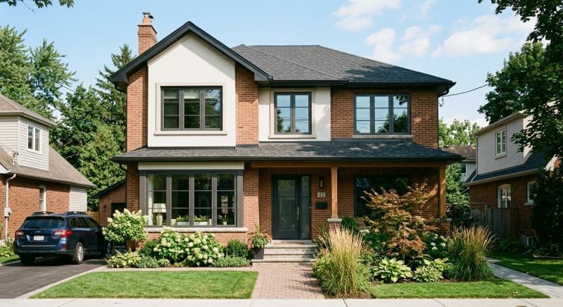 Aluminum Windows Installation project example